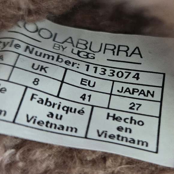 Koolaburra by Ugg Peachee Faux Shearling Slippers Brown Size 10 - Picture 14 of 14